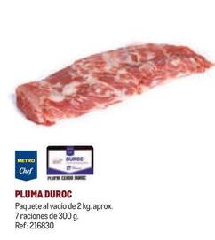 Oferta de Metro Chef - Pluma Duroc en Makro