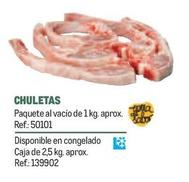 Oferta de Chuletas en Makro