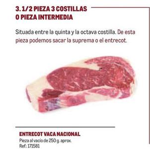 Oferta de Entrecot Vaca Nacional en Makro