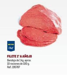 Oferta de Metro Chef - Filete 1ªA Añojo en Makro