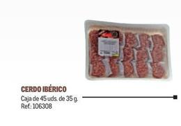 Oferta de Cerdo Ibérico en Makro