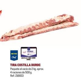 Oferta de  Tira Costilla Duroc en Makro