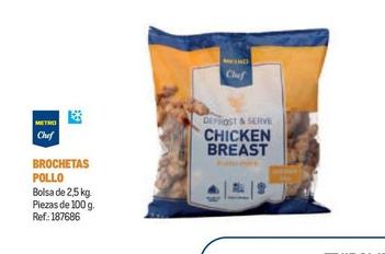 Oferta de Metro Chef - Brochetas Pollo en Makro