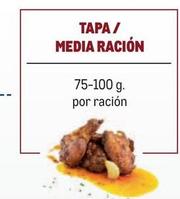 Oferta de Tapa / Media Racion en Makro