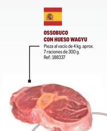 Oferta de Ossobuco Con Hueso Wagyu en Makro