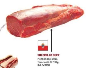 Oferta de Solomillo Buey en Makro