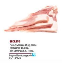 Oferta de Secreto en Makro