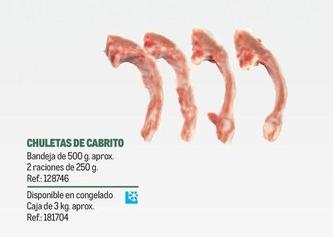 Oferta de Chuletas De Cabrito en Makro