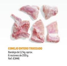 Oferta de Conejo Entero Troceado en Makro