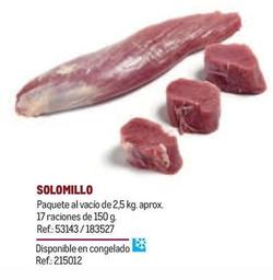 Oferta de Solomillo en Makro