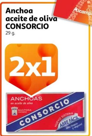 Oferta de Consorcio - Anchoa Aceite De Oliva en Alcampo