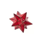 Oferta de Estrella decorativa- Rojo por 5,96€ en SIA Home Fashion