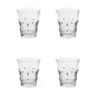 Oferta de 4 vasos de agua POIS- Transparente por 13,5€ en SIA Home Fashion