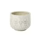 Oferta de Maceta OWLY D10- Blanco por 2,76€ en SIA Home Fashion