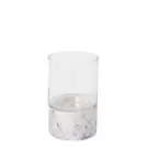 Oferta de Portavelas MÁRMOL H23- Blanco por 13,5€ en SIA Home Fashion