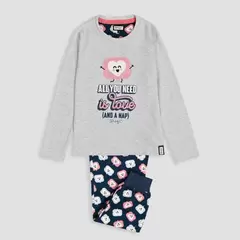 Oferta de Pijama niña invierno - All you need is love (and a nap) por 17,9€ en Mr Wonderful