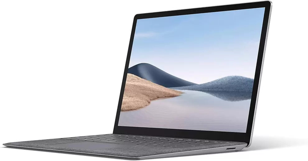 Oferta de Microsoft Surface Laptop 4 5BL-00007 i5-1145G7/8GB/256 GB SSD/13.5/Táctil/Windows 10 Pro Notebook Platinum Teclado Belga (Incluye adhesivos españoles para teclado) por 399€ en Outlet PC