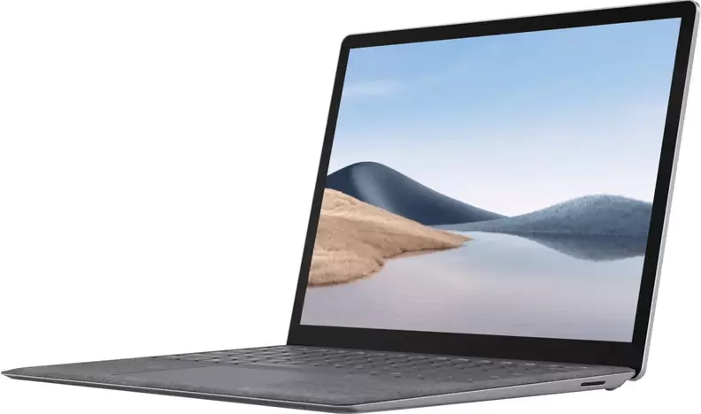 Oferta de Microsoft Surface Laptop 4 5M8-00011 Ryzen 5 4680U/8GB/128 GB SSD/13.5/Táctil/Windows 10 Home Notebook Platinum Teclado Portugués por 429€ en Outlet PC