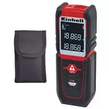 Oferta de Einhell TC-LD 25 - Medidor de Distancia Láser de 25m con Funciones Avanzadas y Bolsa de Transporte Embalaje Deteriorado por 17,99€ en Outlet PC