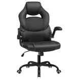 Oferta de SONGMICS Silla Gaming, Silla de Oficina, Silla Racing, Silla de Ordenador, Silla Ergonómica, con Apoyacabezas y Apoyabrazos, para Oficina en Casa, Dormitorio, Negro OBG059B01 por 70€ en Outlet PC