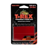 Oferta de Cinta de Montaje T-Rex Extreme Hold de Doble Cara para Cargas Pesadas, 8 Tiras de 2,54 cm x 7,62 cm, Color Negro por 0,99€ en Outlet PC