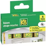 Oferta de Cintas Atrapa-Moscas KB, Pack de 4 Unidades para Control de Plagas en Jardín por 0,99€ en Outlet PC