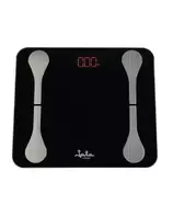 Oferta de JATA HBAS1502 báscula de baño Rectángulo Negro Báscula personal electrónica por 15,9€ en Kyoto electrodomésticos