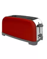 Oferta de Taurus 960659000 tostadora 6 1 rebanada(s) 850 W Rojo, Acero inoxidable por 36,5€ en Kyoto electrodomésticos