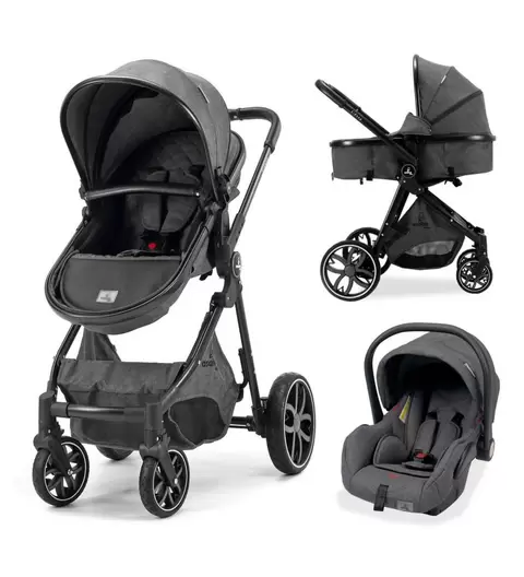 Oferta de Trío Convertible Sidney gris por 179€ en Asalvo