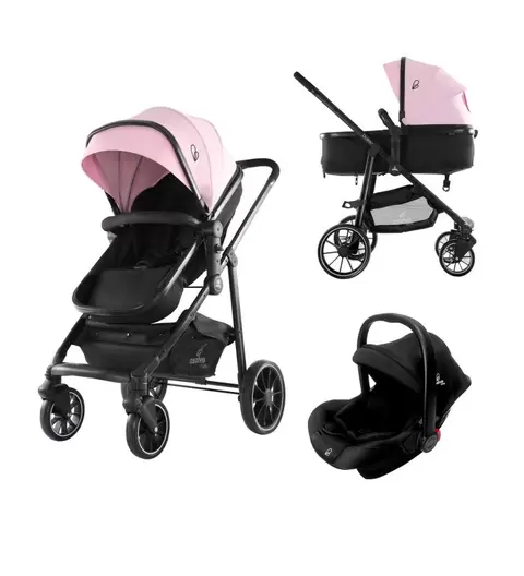 Oferta de Trío Convertible Dubai 2 Rosa por 239,99€ en Asalvo