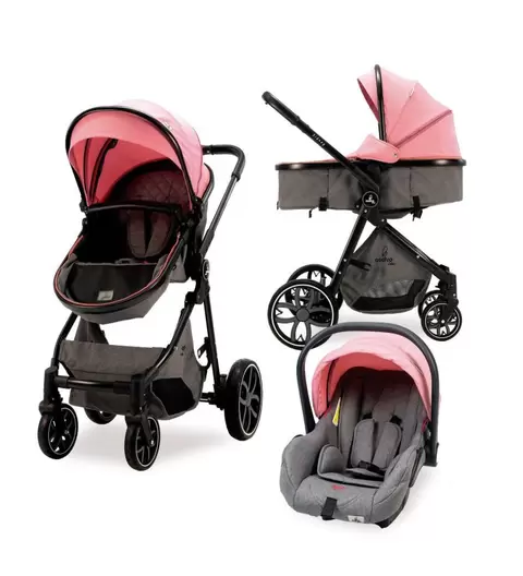 Oferta de Trío Convertible Sidney Rosa por 179€ en Asalvo