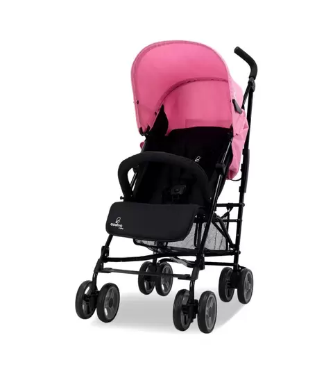 Oferta de Silla de paseo Trotter Plus Rosa-Negro por 69€ en Asalvo