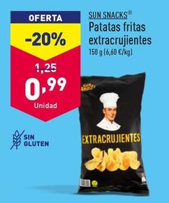 Oferta de Sun Snacks - Patatas Fritas Extracrujientes por 0,99€ en ALDI