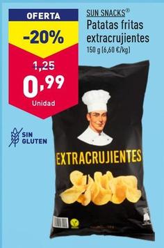 Oferta de Sun Snacks - Patatas Fritas Extracrujientes por 0,99€ en ALDI