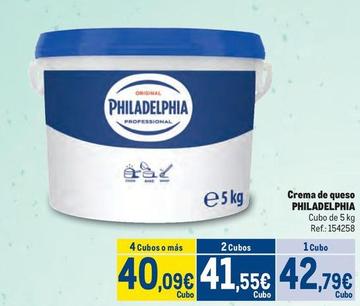 Oferta de Philadelphia - Crema De Queso por 42,79€ en Makro