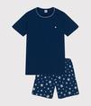 Oferta de Pijama corto de algodón júnior por 32€ en Petit Bateau