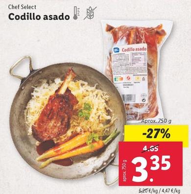 Oferta de Chef Select - Codillo Asado por 3,35€ en Lidl