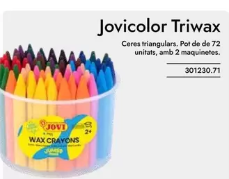 Oferta de Jovi - Jovícolor Triwax en Abacus