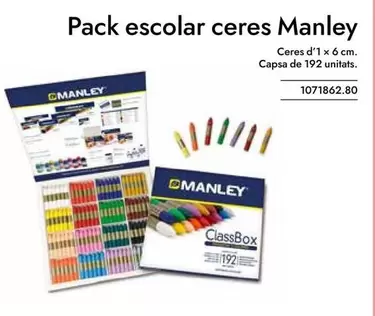 Oferta de Manley - maletín de colores en Abacus