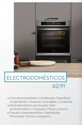 Oferta de Electrodomésticos Placas Y Horno en Conforama