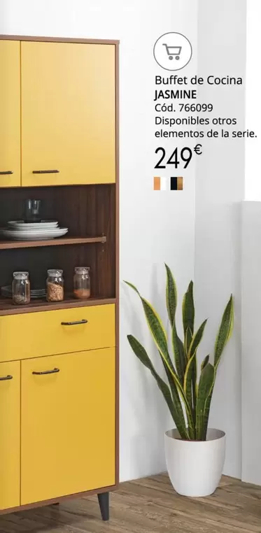 Oferta de Jasmine - Buffet De Cocina por 249€ en Conforama