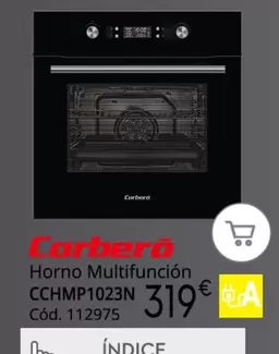 Oferta de Corberó - Horno Multifunción CCHMP1023N  por 319€ en Conforama