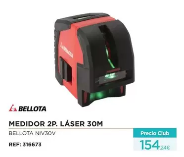 Oferta de Bellota - Medidor 2P. Láser 30m por 154,24€ en Manau