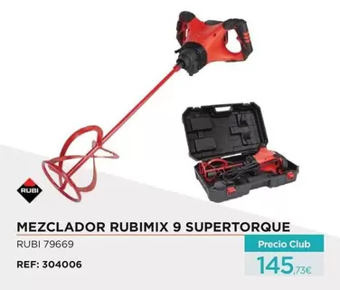 Oferta de Mezclador Rubimix 9 Supertorque por 145,73€ en Manau