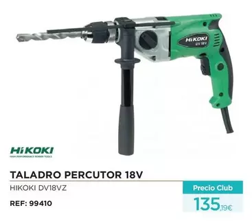 Oferta de Hikoki - Taladro Percutor 18V por 135,19€ en Manau