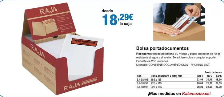 Oferta de Bolsa Portadocumentos por 18,29€ en Staples Kalamazoo