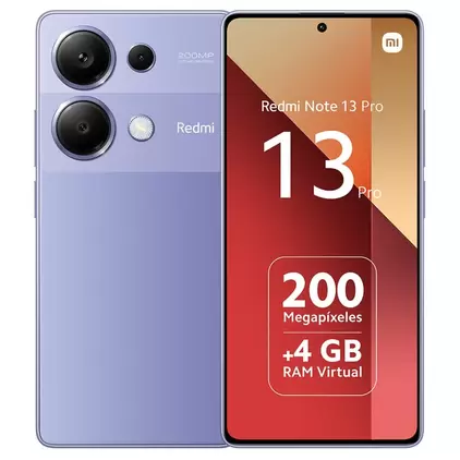 Oferta de Redmi Note 13 Pro 8GB + 256GB móvil libre por 229,9€ en La tienda en casa
