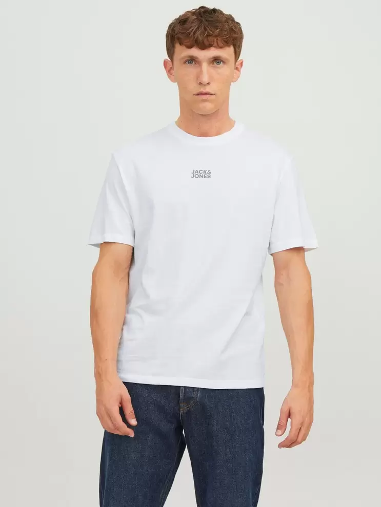 Oferta de Camiseta Logotipo Cuello redondo por 12,59€ en Jack & Jones