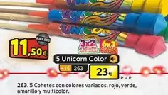 Oferta de Cohetes Con Colores Variados por 23€ en Petardos CM