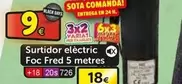 Oferta de Surtidor Elèctric Foc Fred 5 Metres por 18€ en Petardos CM